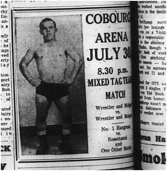 1965-07-28 Wrestling - Men - Mixed Tag Team Match - Cobourg Arena 