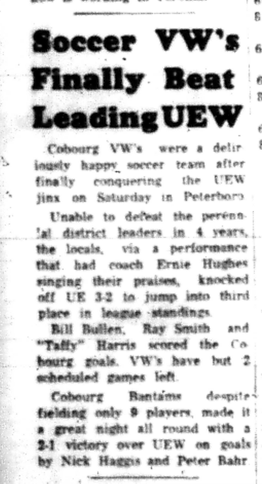 1965-08-18 Soccer -Boys-Cobourg vs Peterboro