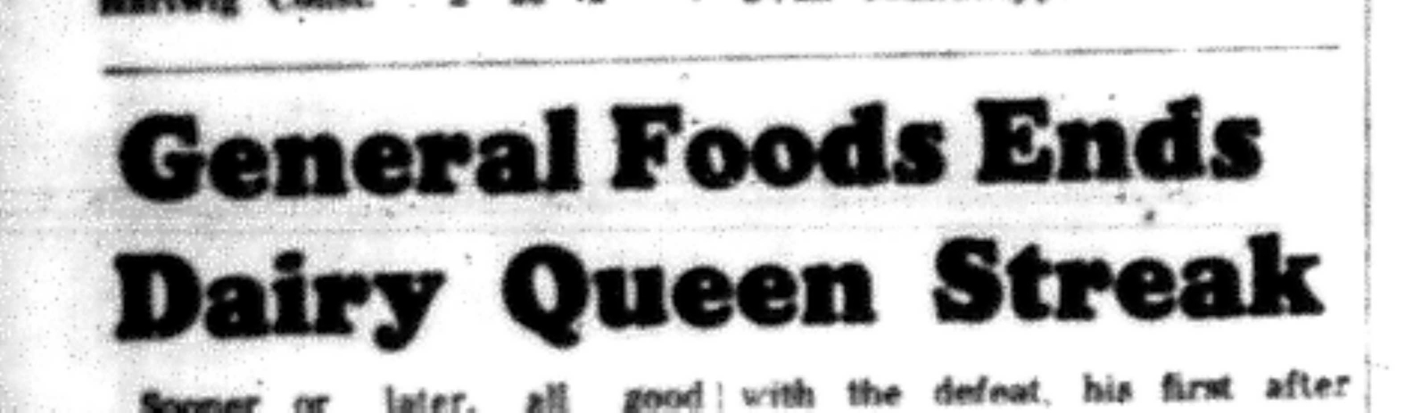 1965-08-18 Softball -Men-CMSL-Dairy Queen vs General Foods-A