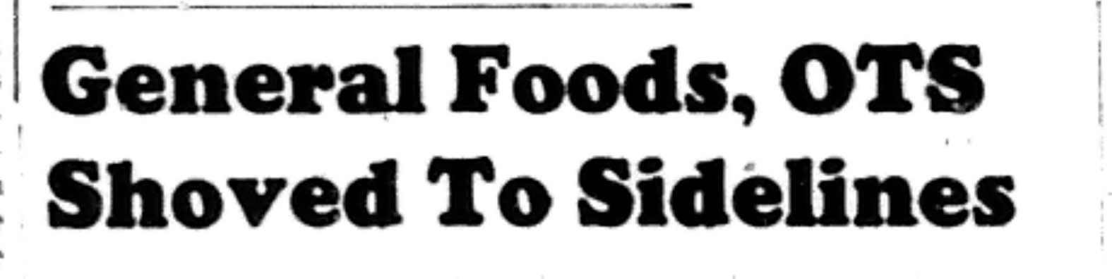 1965-08-25 Softball -Men-CMSL-General Foods vs Training School-A