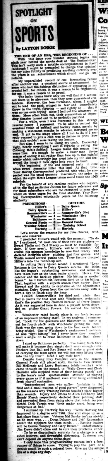 1965-09-01 Layton Dodge - Spotlight On Sports