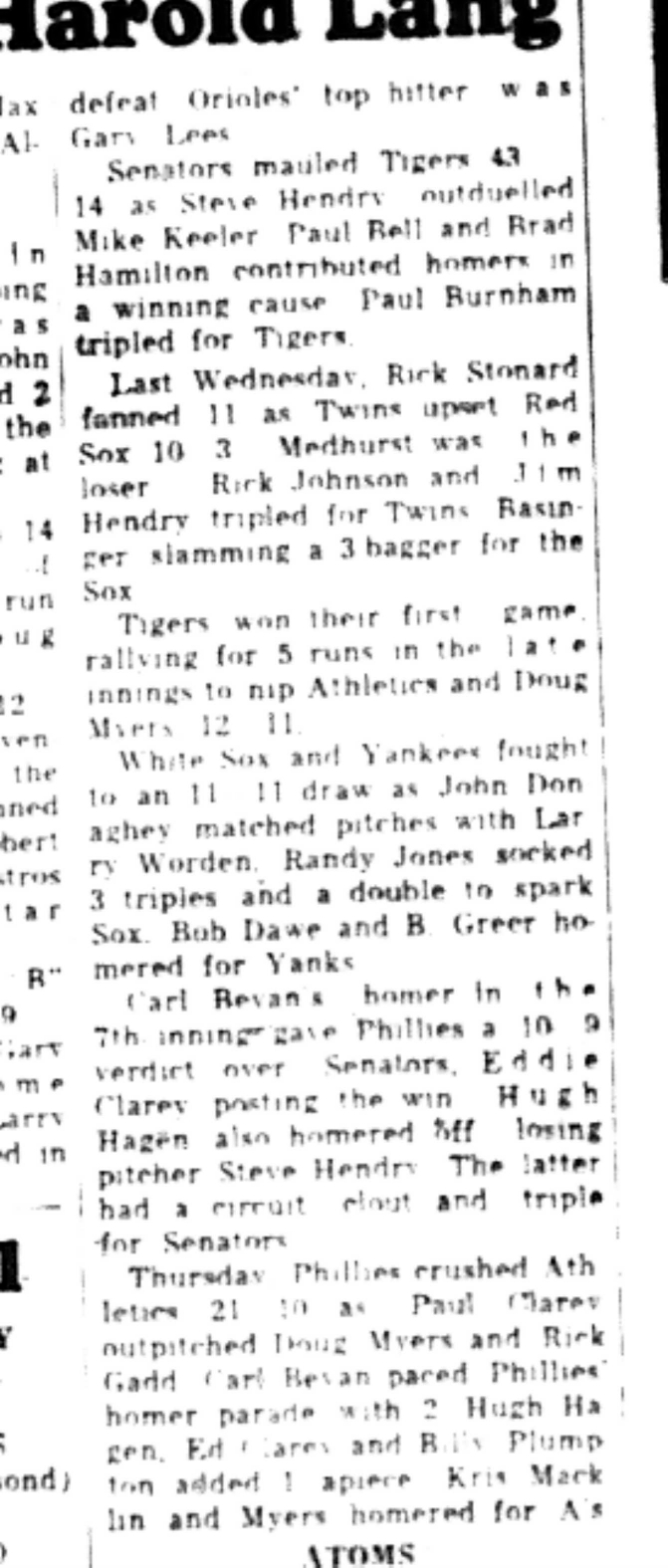 1965-09-01 Softball -Boys-CLMSL-Phillies vs White Sox-B