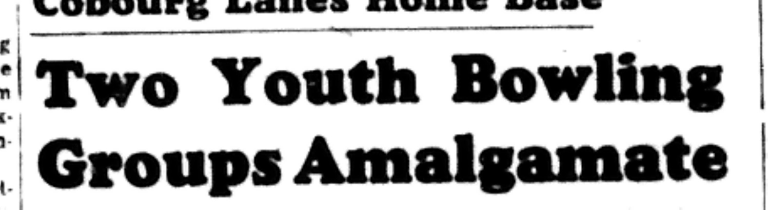 1965-09-08 Bowling -Mixed-Youth Bowling Groups Amalgamate-A