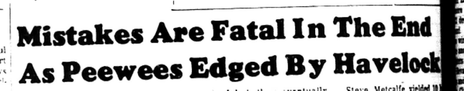 1965-09-08 Softball -Boys-OASA-Cobourg vs Havelock-A