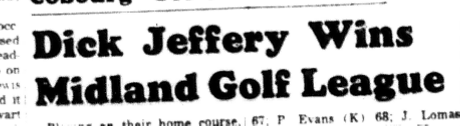 1965-09-15 Golf -Men-Midland Golf League Champion-B