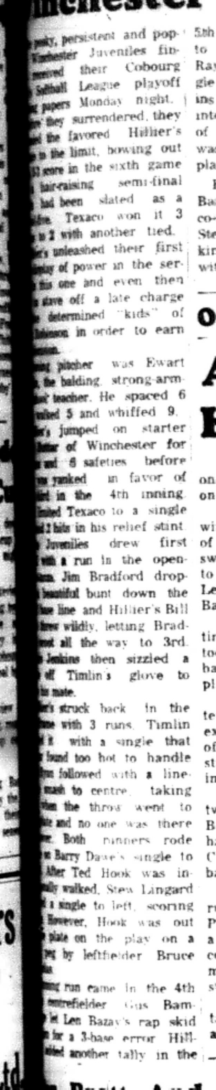 1965-09-15 Softball -Boys-CLMSL-Hilliers vs Winchester-B