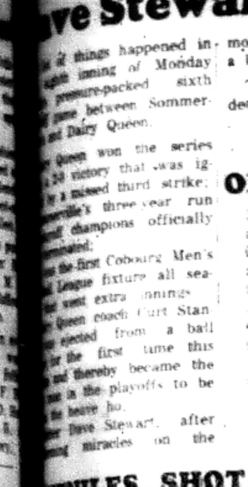 1965-09-15 Softball -Men-CMSL-Dairy Queen vs Sommervilles-B