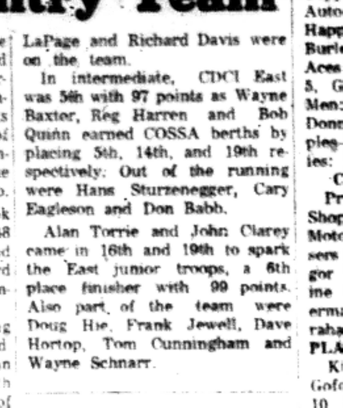 1965-10-20 School -Track & Field-CDCI East Runners Third-C