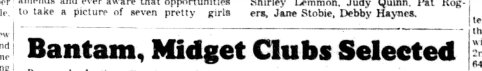 1965-10-27 Hockey -Boys-CCHL Bantam,Midget Rosters-A