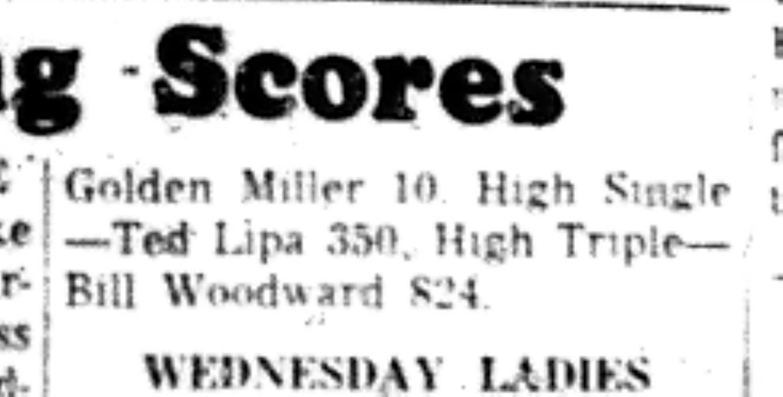 1965-11-10 Bowling -Men-League Scores-B