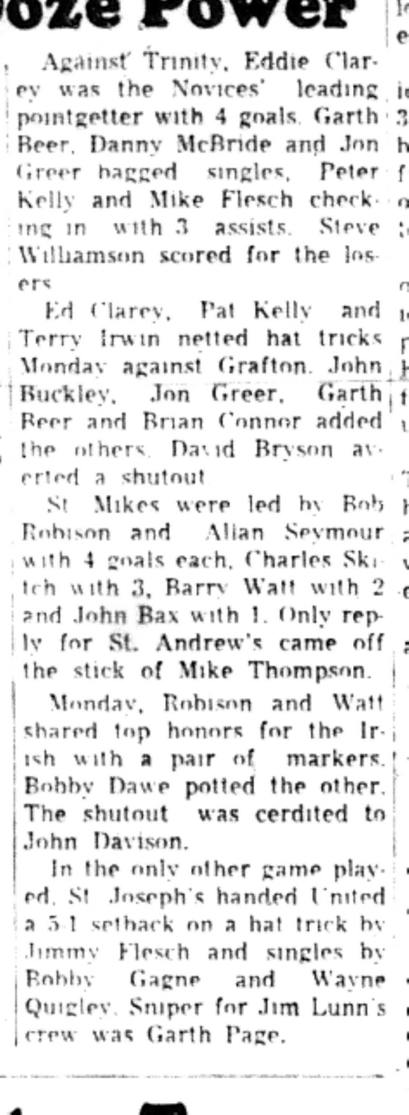 1965-11-10 Hockey -Boys-CCHL-All Stars vs St Michaels-C