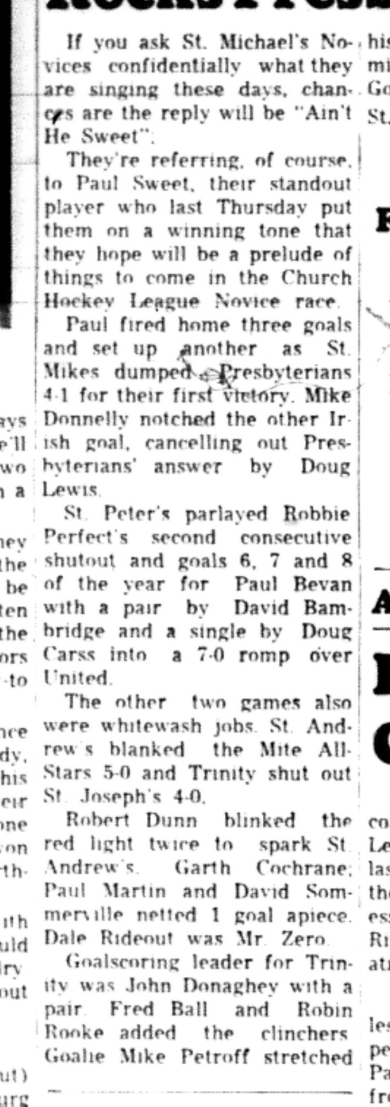 1965-11-17 Hockey -Boys-CCHL-Prebyterians vs St Michaels-B