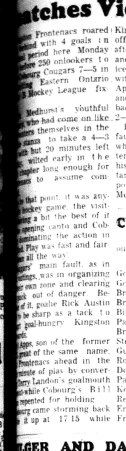 1965-11-17 Hockey -Boys-Cobourg vs Kingston-B