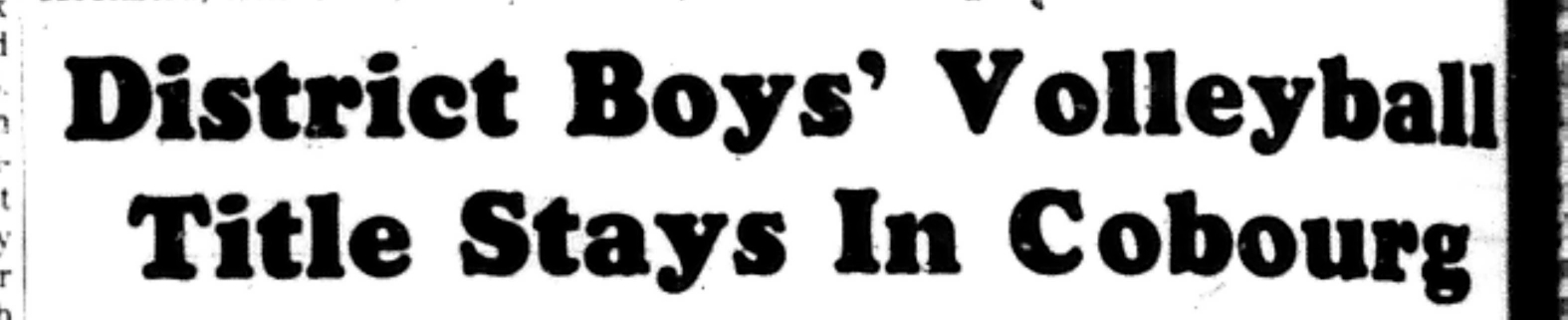 1965-11-17 School -Volleyball -Boys-CDCI West Wins Title-A