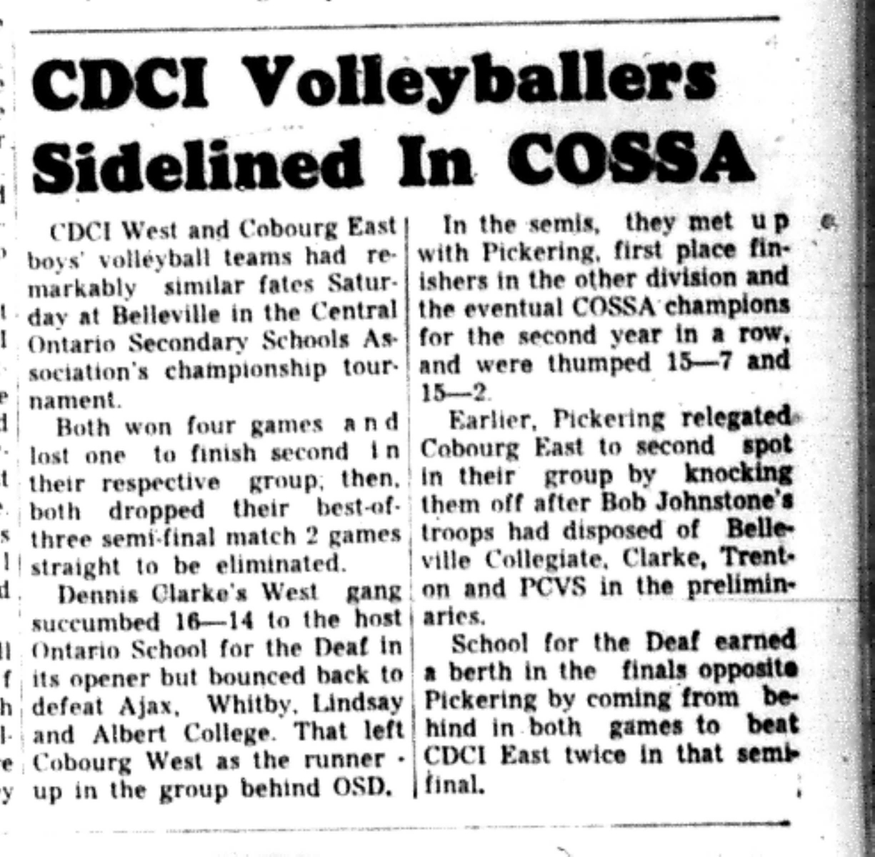 1965-11-24 School -Volleyball-Boys-CDCIs Lose at COSSA