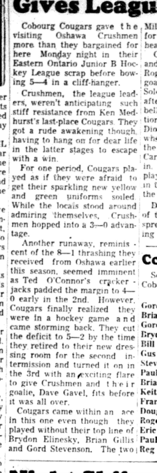 1965-12-01 Hockey -Boys-Cobourg vs Oshawa-B