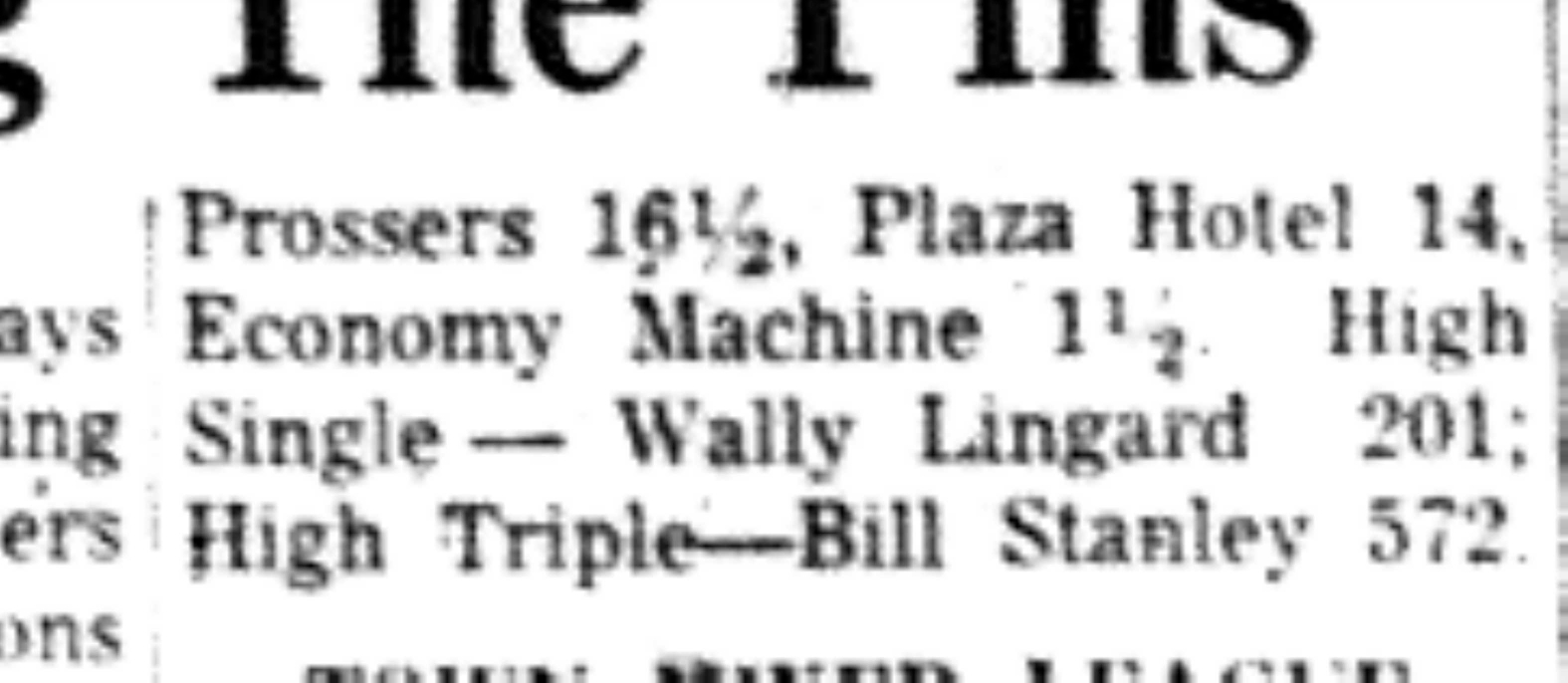 1965-12-08 Bowling -Men-10 Pin League Results-B