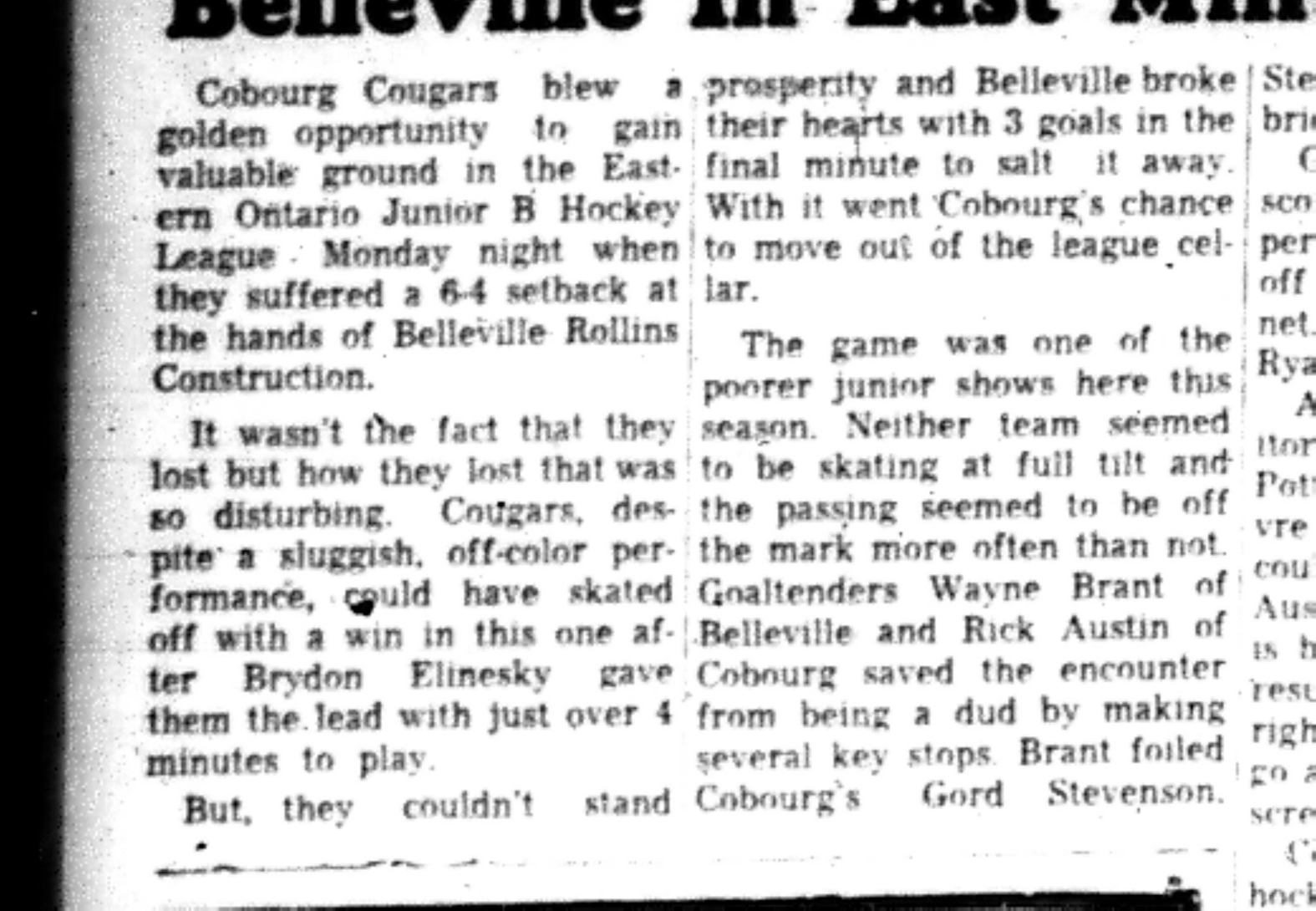 1965-12-08 Hockey -Boys-Cobourg vs Belleville-B