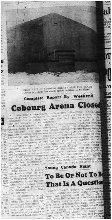 1966-02-22 Hockey -Mixed -Cobourg Arena - Closed