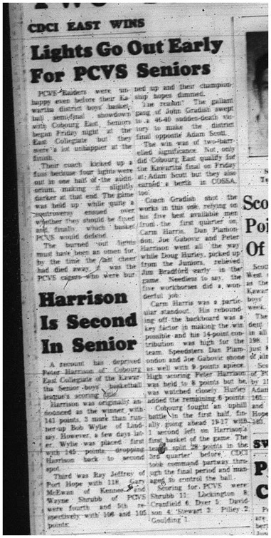 1966-02-22 School -Basketball -Boys -CDCI East Vs. PCVS - Seniors