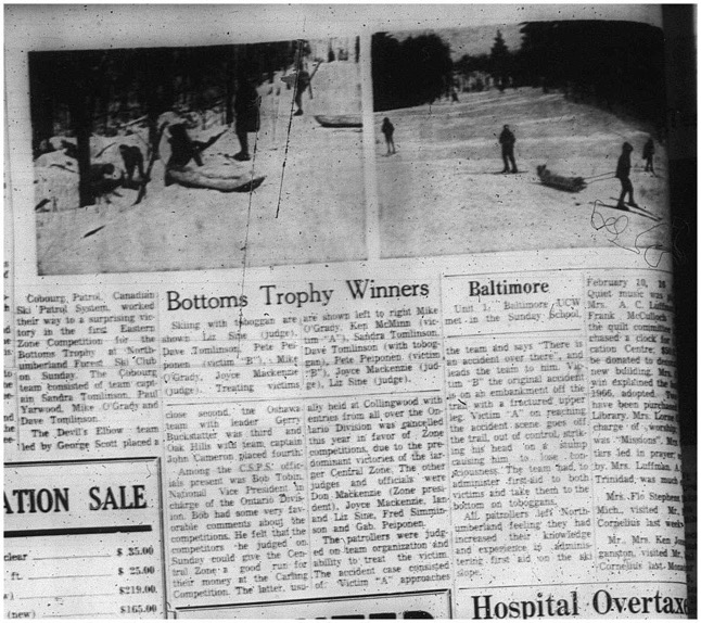 1966-02-22 Skiing -Mixed -Bottoms Trophy - Winners