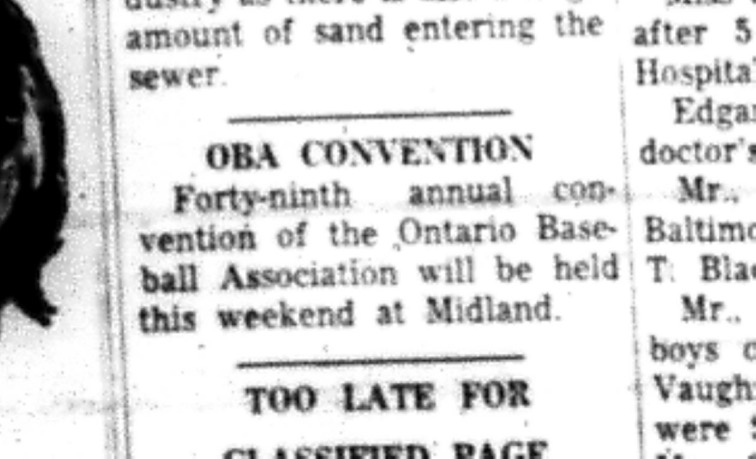 1966-03-16 Baseball -Boys -Forty Ninth Annual Convention