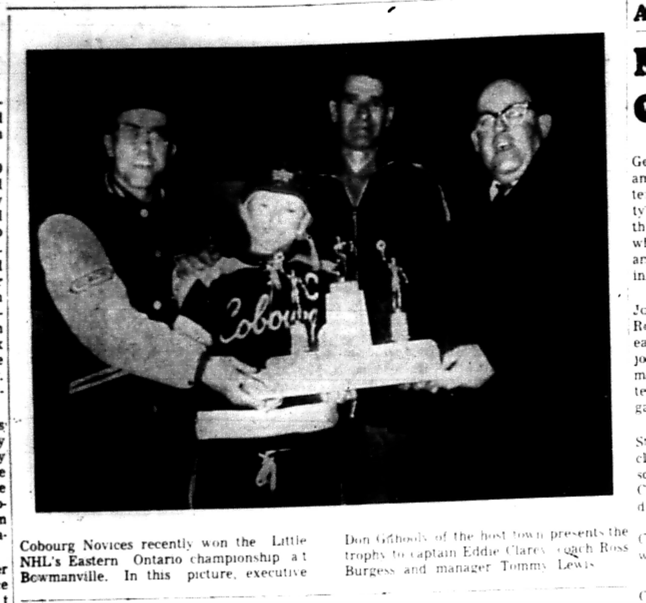 1966-03-23 Hockey -Boys -Cobourg vs Bowmanville