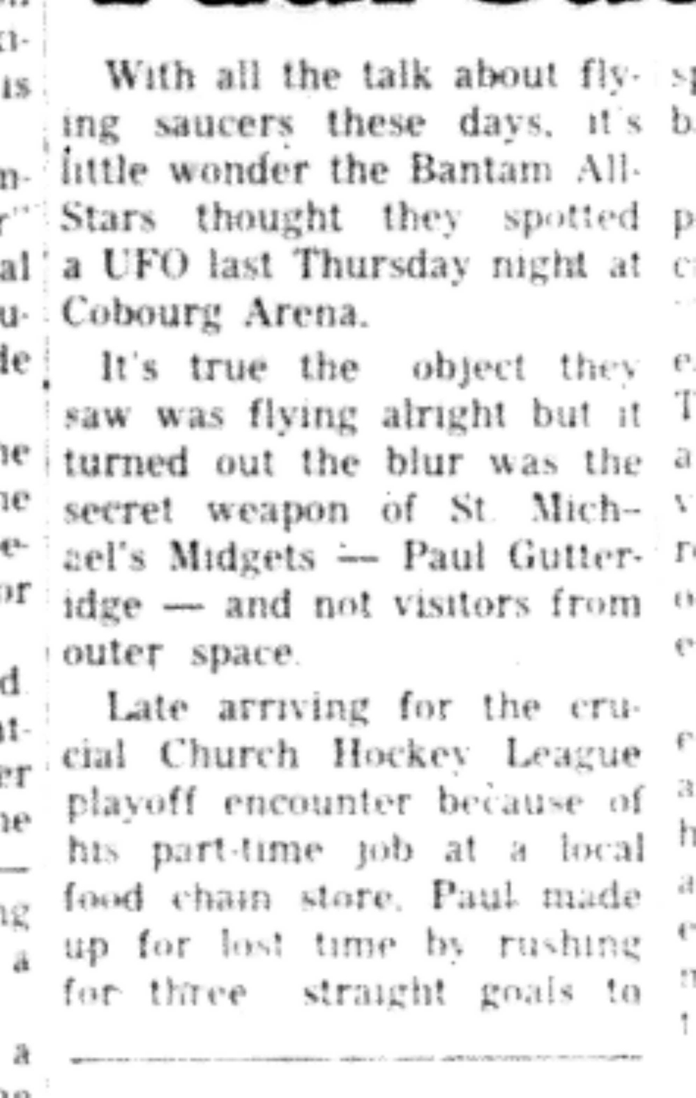 1966-04-06 Hockey -Boys -CCHL-St Michaels vs All Stars-B