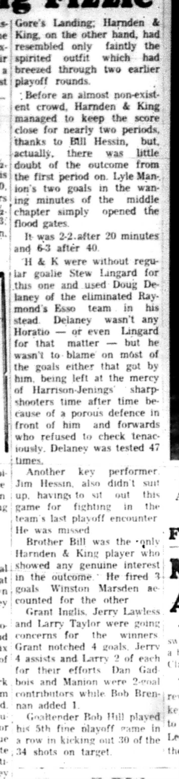 1966-04-06 Hockey -Men -CMHL-Harnden-King vs Harrison-Jennings-D