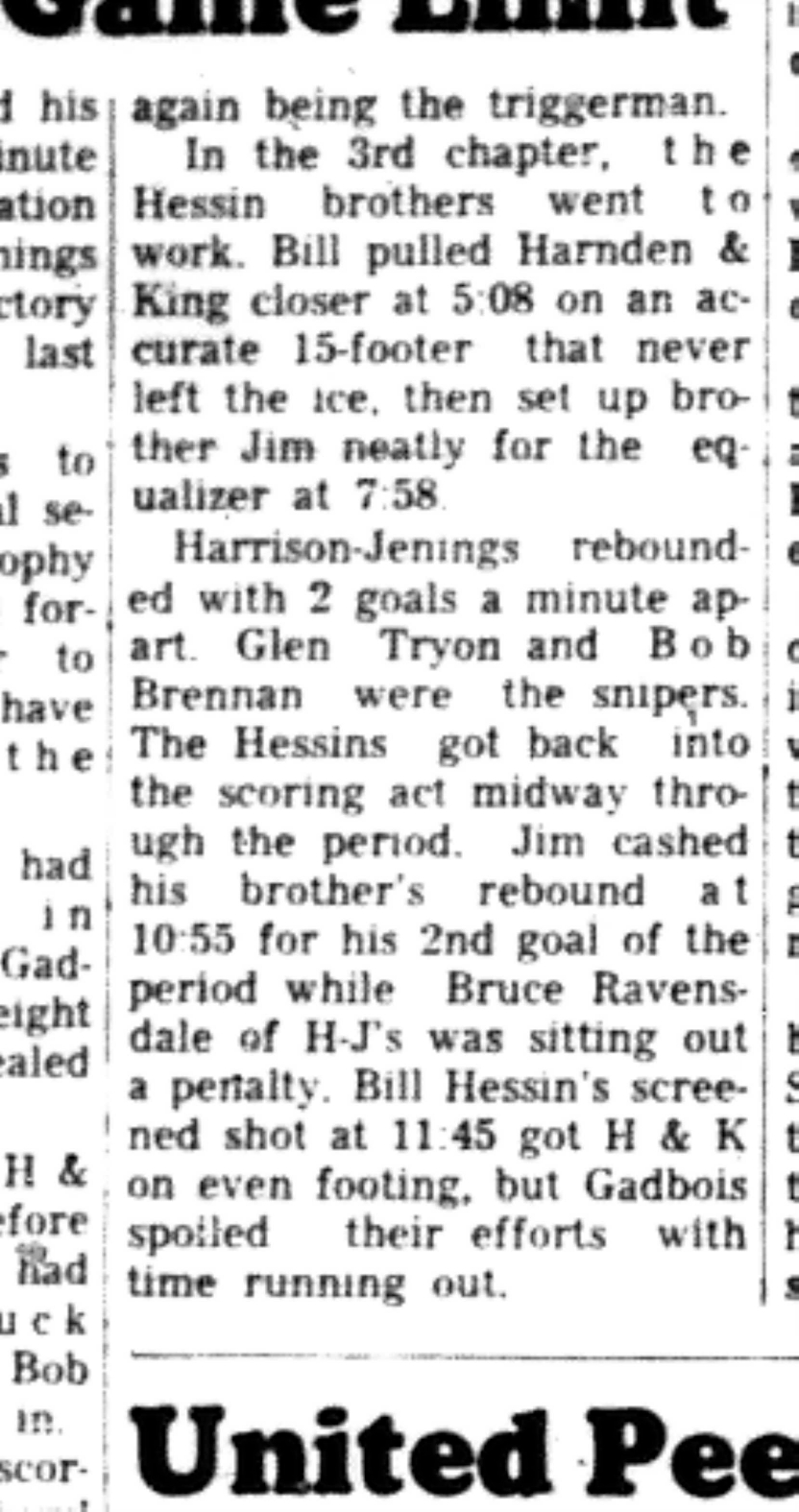 1966-04-20 Hockey -Men -CMHL-Harrison Jennings vs Harnden-King-C