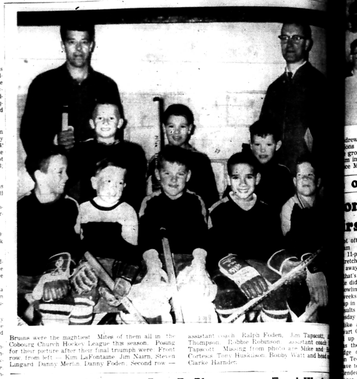 1966-04-27 Hockey -Boys -CCHL Mite Champions