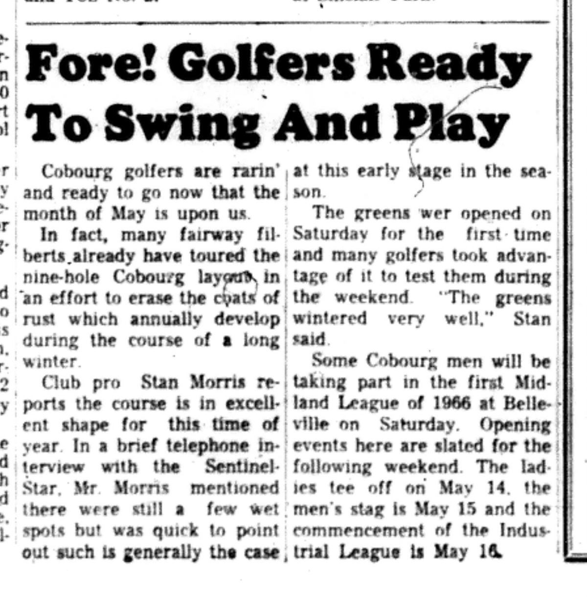 1966-05-04 Golf -Mixed -Golf Club Opening