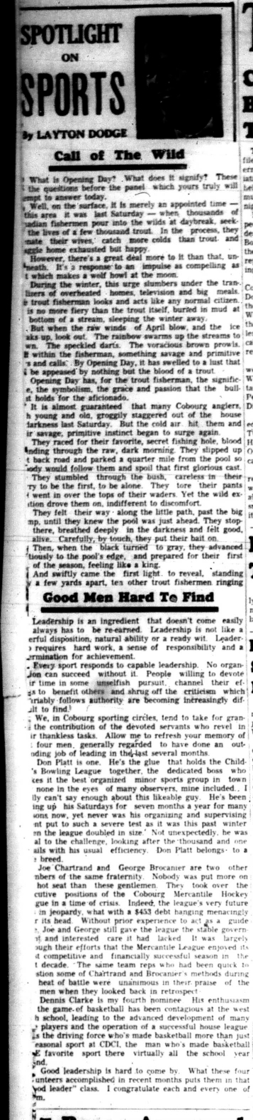 1966-05-04 Layton Dodge - Spotlight On Sports