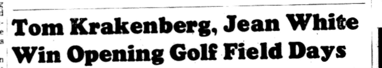 1966-05-18 Golf -Mixed -Golf Opening Day Winners-A