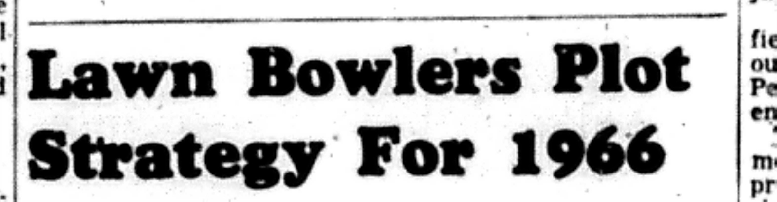 1966-05-18 Lawn Bowling -Mixed -Season Starting Up-A