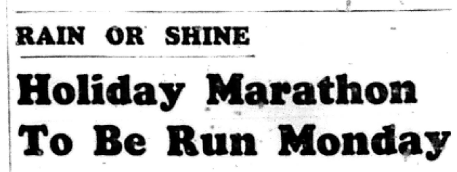 1966-05-18 Track & Field -Mixed -Cobourg Marathon Results-A