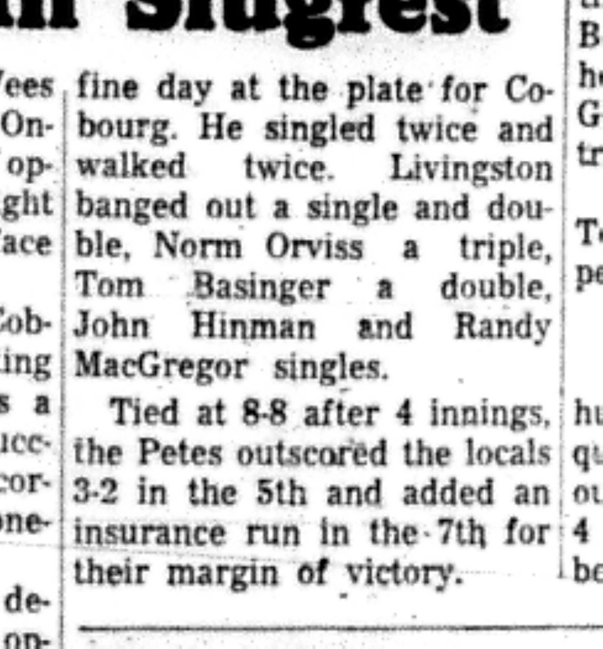 1966-06-01 Baseball -Boys -Cobourg vs Peterborough-C