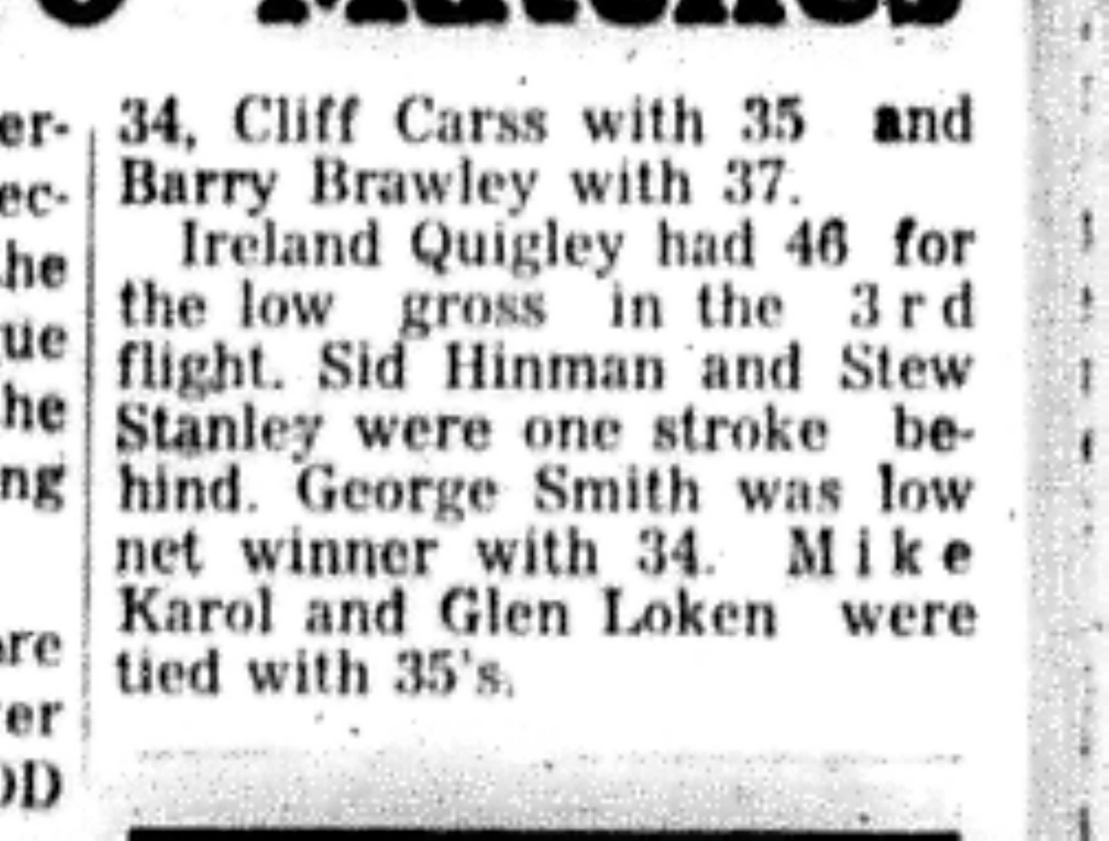 1966-06-01 Golf -Men -Cobourg Golf Clubs Win-C