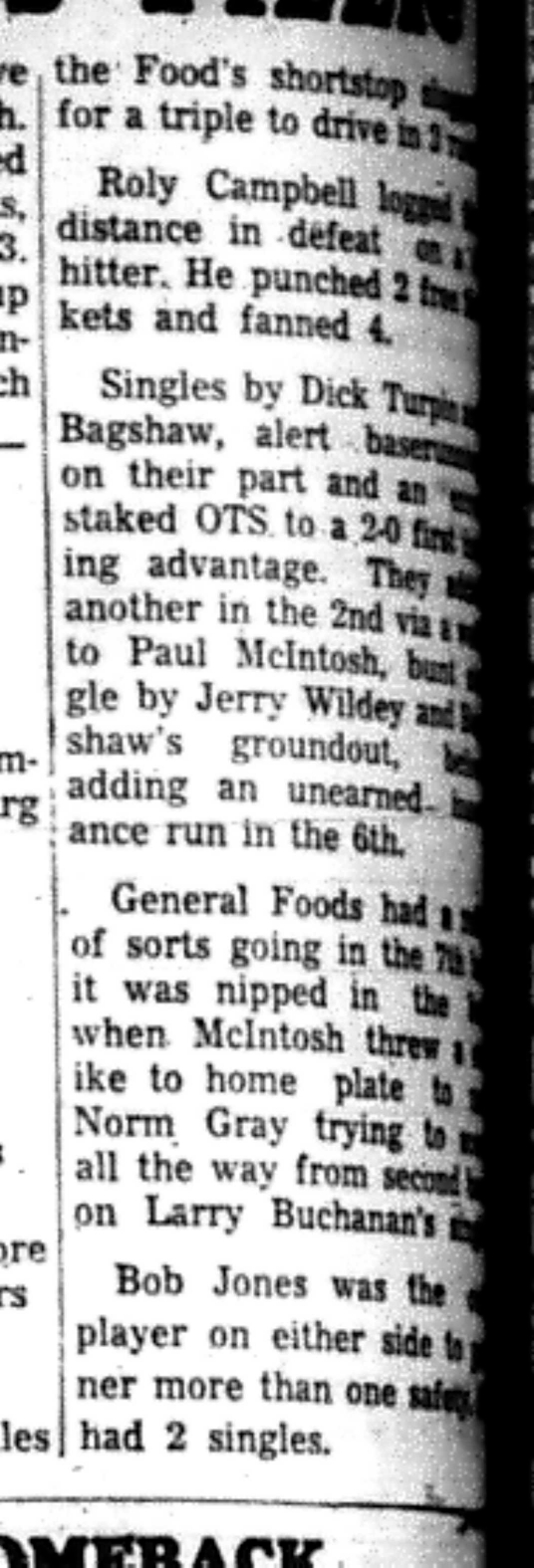 1966-06-01 Softball -Men -CMSL-Sommervilles vs Winchester-D
