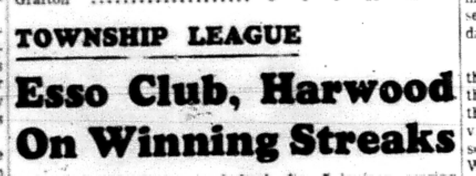 1966-06-01 Softball -Men -HTSL-Esso vs Harwood-A