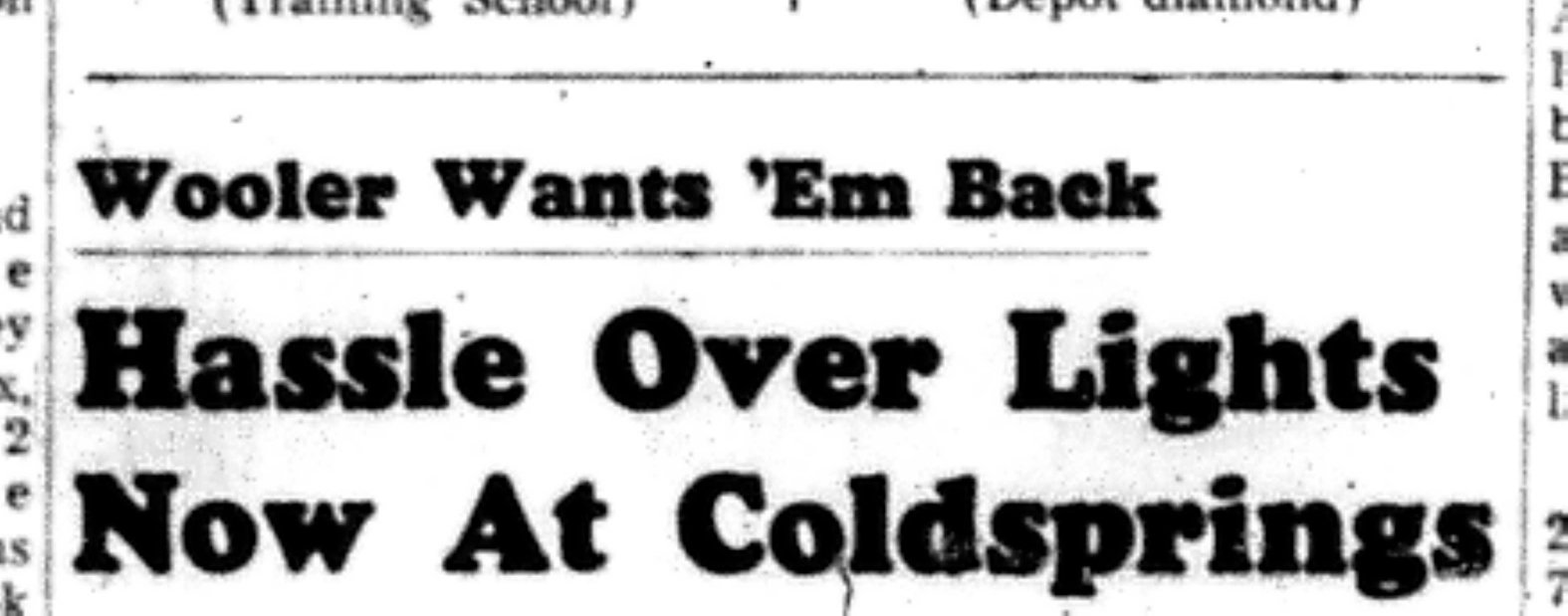 1966-06-15 Softball -Mixed -Wooler Sells Lights-A