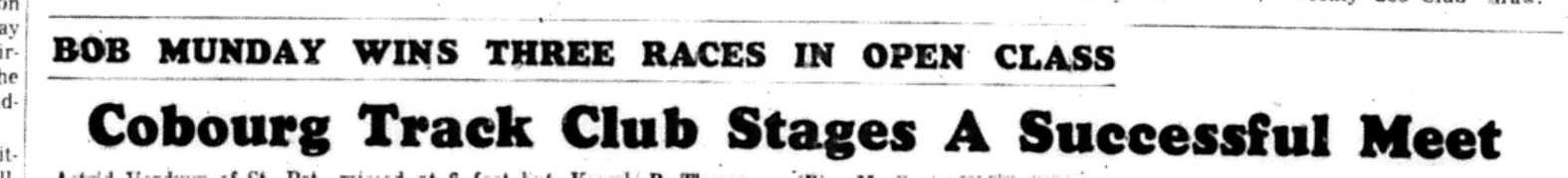 1966-06-22 Track & Field -Mixed -Cobourg Club Stages Track Meet-A