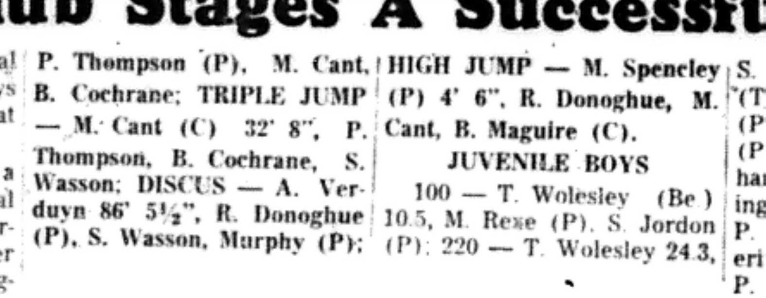 1966-06-22 Track & Field -Mixed -Cobourg Club Stages Track Meet-C