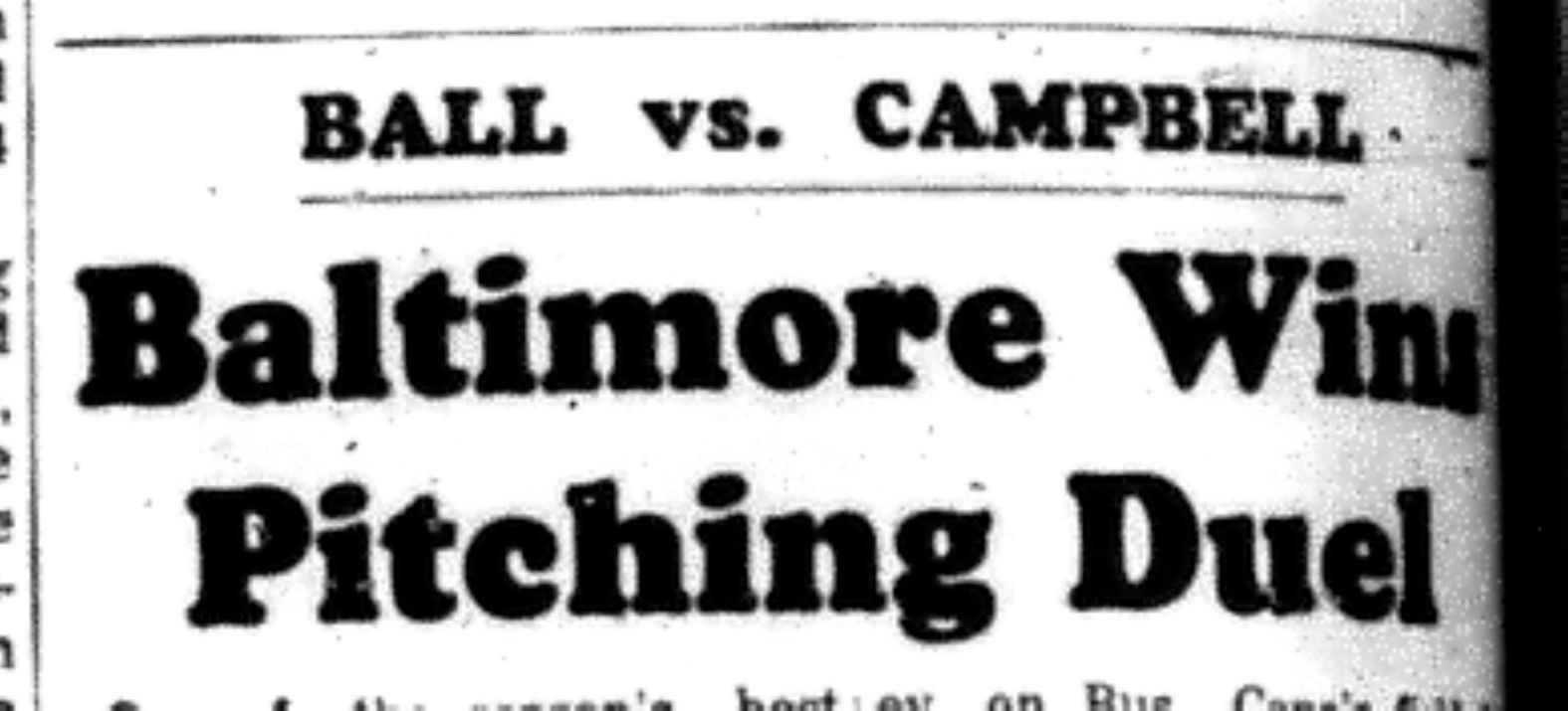 1966-07-06 Softball -Men -CMSL-Baltimore vs General Foods-A