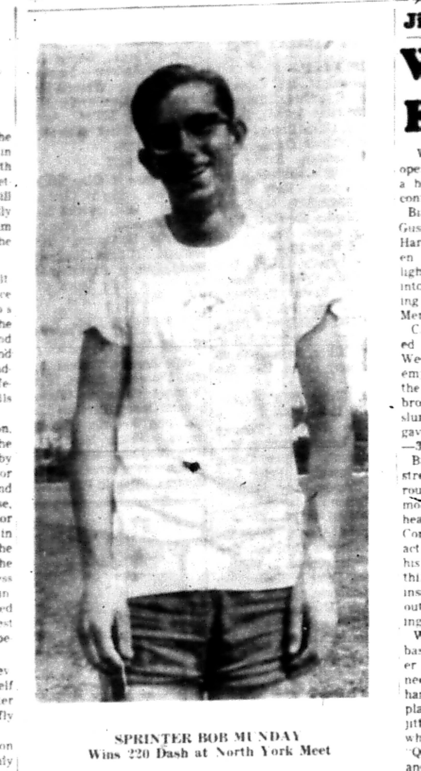 1966-07-06 Track & Field -Boys -Cobourg Sprinter Wins In North York-A