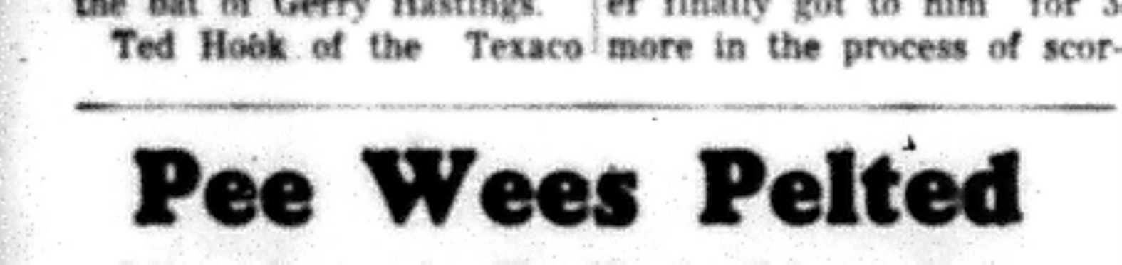 1966-07-13 Baseball -Boys -Cobourg vs Port Hope-A