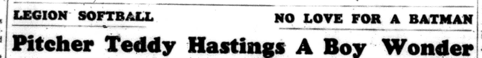 1966-07-13 Softball -Boys -Cobourg vs Hastings-A