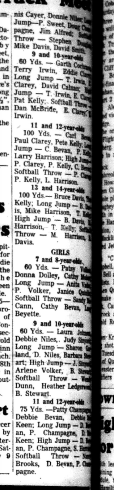 1966-07-13 Track & Field -Mixed -St Josephs Track Meet-C