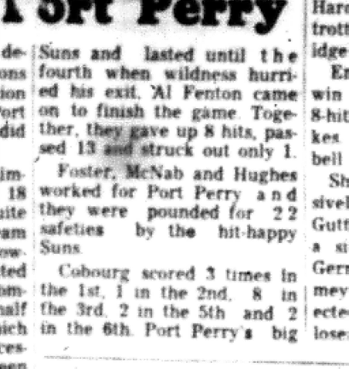 1966-07-20 Baseball -Boys -Cobourg vs Port Perry-C