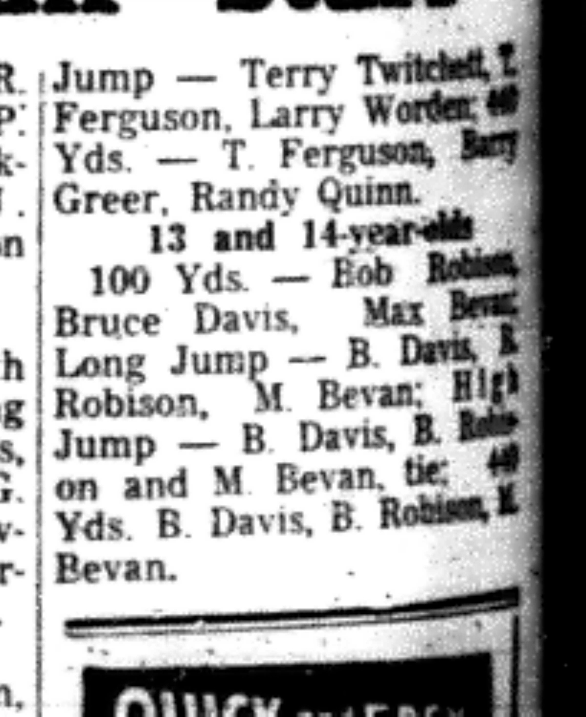 1966-07-20 Track & Field -Mixed -Cobourg Club At Track Meet-E